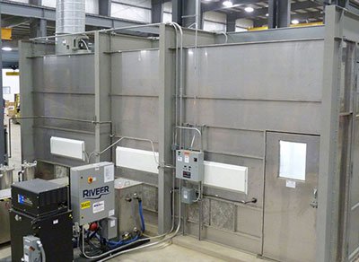 enclosed wash booths