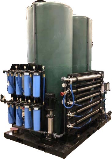 inlet water skid system
