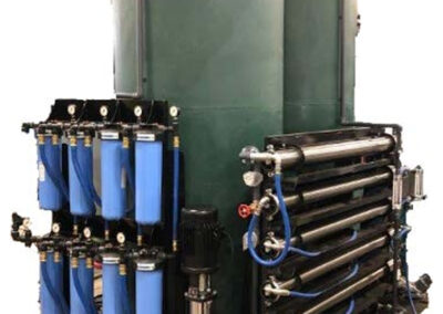 Inlet water pretreatment skid rendering