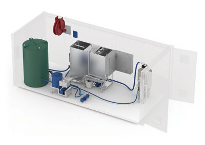 intermediate water treatment system render