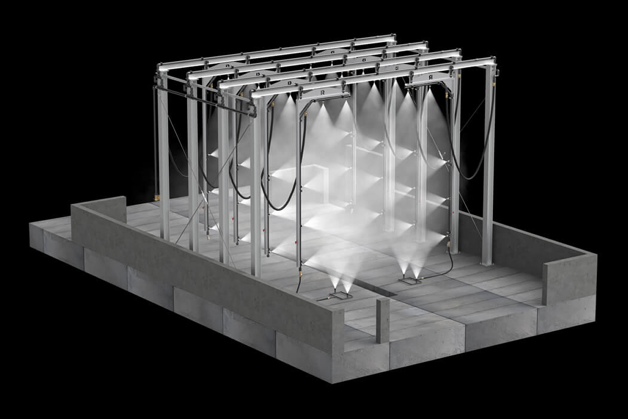 Rain Testing System Rendering