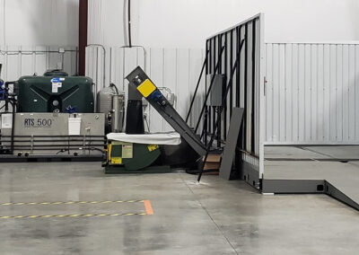 Standard water treatment system in clean warehouse