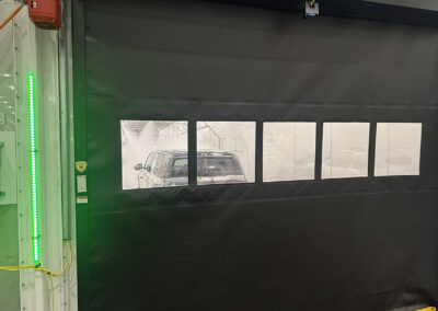 Rain testing from outside the testing ares