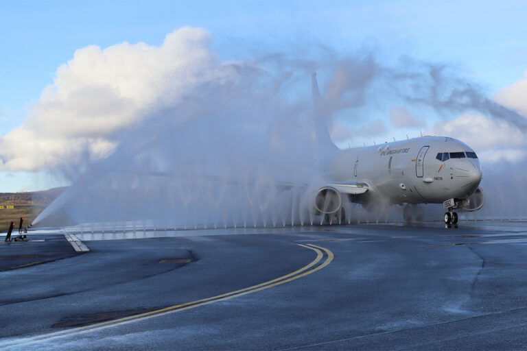 P8 In CWRS being sprayed