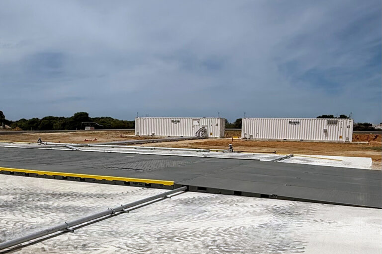 Trs And Iso Containers On Site