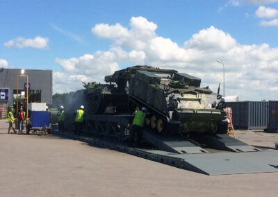 Tank Inspection And Wash On Heavy Duty Ramps