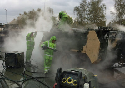 Vws Washing Military Vehicle