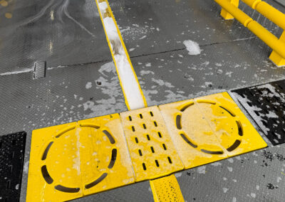 Automatic Truck Wash Drain Grating
