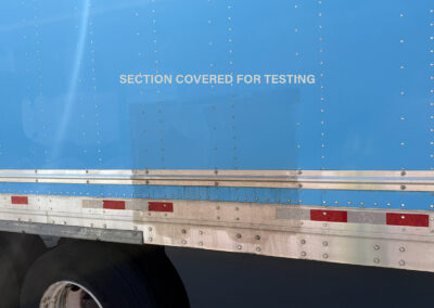 Automatic Truck Wash Sample Section