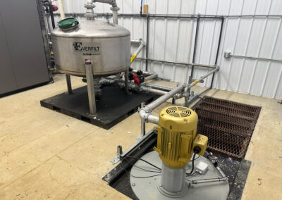 Biosecurity Wash System uses Delivery Pump And Filtration