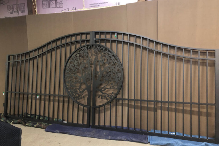 Riveer Powdercoating Tree Gate Riveer Powdercoating Tree Gate