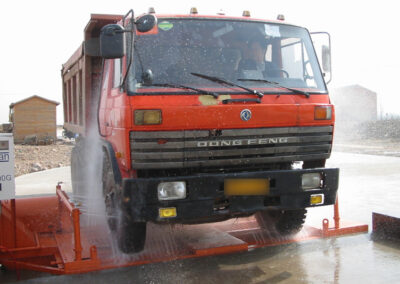 Wheel Wash With Multi-angle Spray