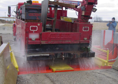 Wheel Wash With Undercarriage Spray